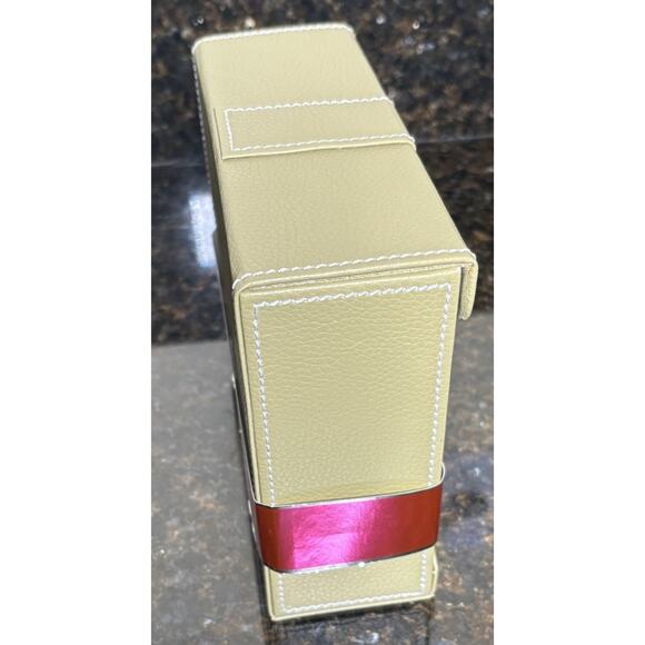 Bath Body Works Faux Leather Stationary w/Box Pen Christmas Gift - Picture 3 of 10